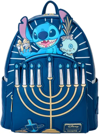 Mini sac à dos Stitch Hanukkah Menorah Light Up Loungefly