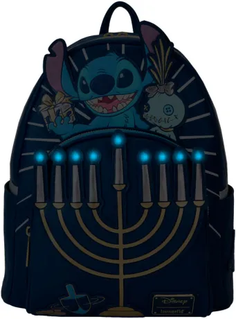Mini sac à dos Stitch Hanukkah Menorah Light Up Loungefly