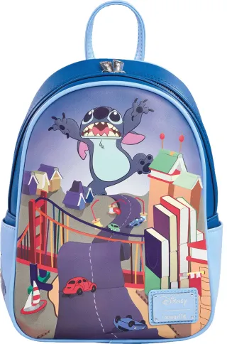 Mini sac à dos Stitch Niveau de méchanceté Loungefly
