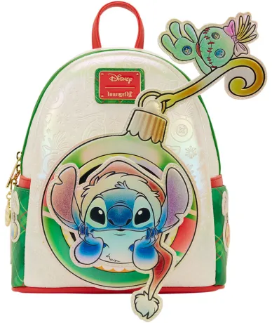 Mini sac à dos Stitch Noël Loungefly