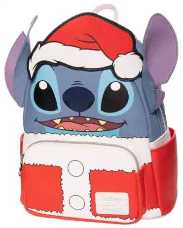 Mini sac à dos Stitch en Père Noël Cosplay Loungefly