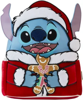 Mini sac à dos Stitch Père Noël Cosplay Loungefly