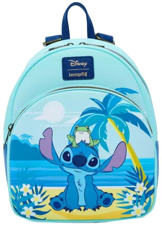 Mini sac à dos Stitch Scène Plage Loungefly