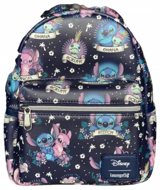 Mini sac à dos Stitch Tatouages Loungefly