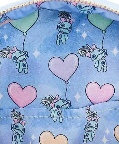 Mini sac à dos Stitch tenant un Cœur Cosplay Loungefly