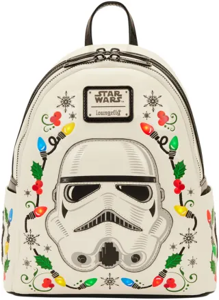 Mini sac à dos Stormtrooper Noël Light Up Loungefly