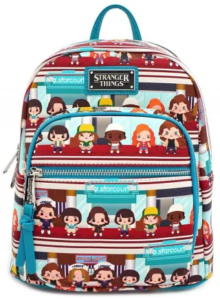Mini sac à dos Stranger Things Chibi Personnages Loungefly