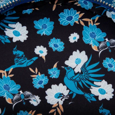 Mini sac à dos Tatouage Floral de la Maison Serdaigle Loungefly