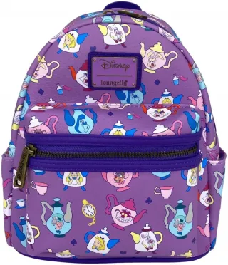 Mini sac à dos Théières Impression Intégrale Loungefly