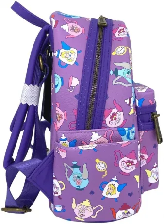 Mini sac à dos Théières Impression Intégrale Loungefly