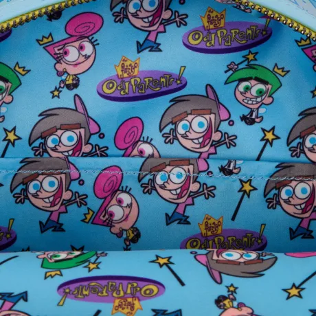 Mini sac à dos Timmy, Cosmo, &amp; Wanda Glow Loungefly