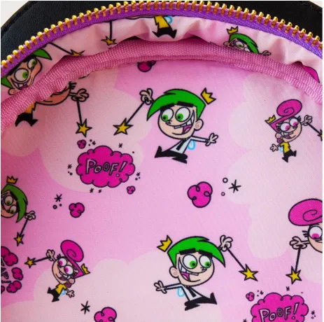Mini sac à dos Timmy Turner Bocal à poisson Cosmo et Wanda Lenticulaire Loungefly