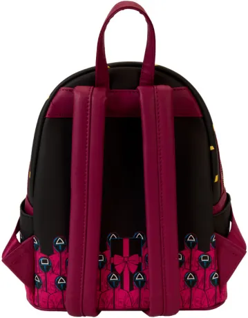 Mini sac à dos Tirelire Cochon Hommes Masqués Glow Loungefly