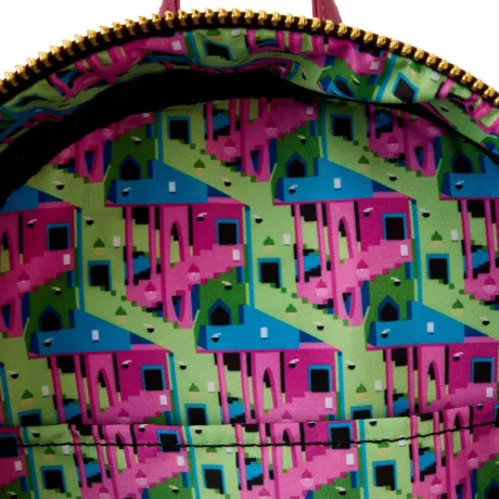 Mini sac à dos Tirelire Cochon Hommes Masqués Glow Loungefly