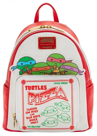 Mini sac à dos Tortues Ninja Boîte de Pizza Loungefly