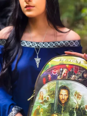 Mini sac à dos Trilogie Le Seigneur des Anneaux Triple Poches Loungefly