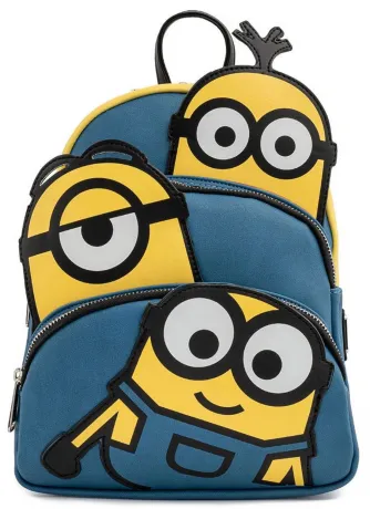 Mini sac à dos Triple Minion Bello Loungefly
