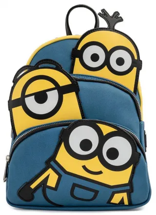 Mini sac à dos Triple Minion Bello Loungefly