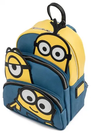 Mini sac à dos Triple Minion Bello Loungefly