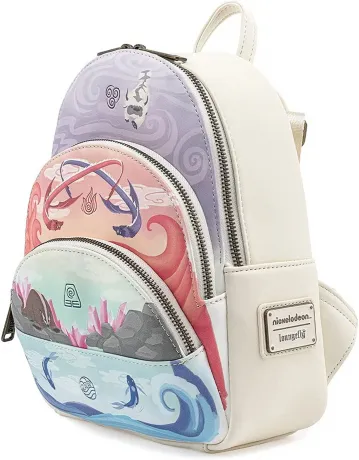 Mini sac à dos Triple Poches Avatar Les Quatre Éléments Loungefly