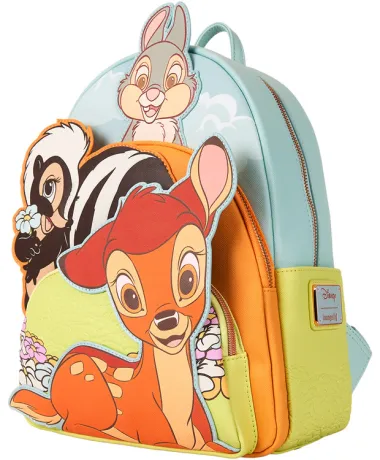 Mini sac à dos Triple Poches Bambi et ses Amis Loungefly