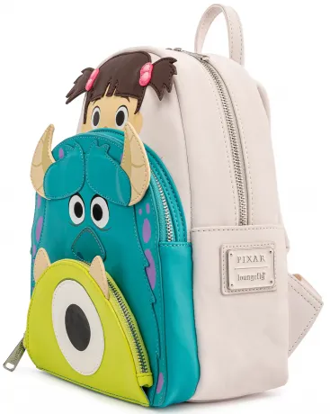 Mini sac à dos Triple Poches Bouh, Sulli et Bob Cosplay Loungefly