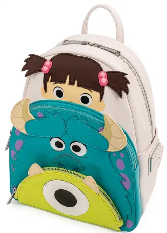 Mini sac à dos Triple Poches Bouh, Sulli et Bob Cosplay Loungefly