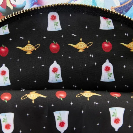 Mini sac à dos Triple Poches Disney Gentils vs Méchants Scènes 1 Loungefly
