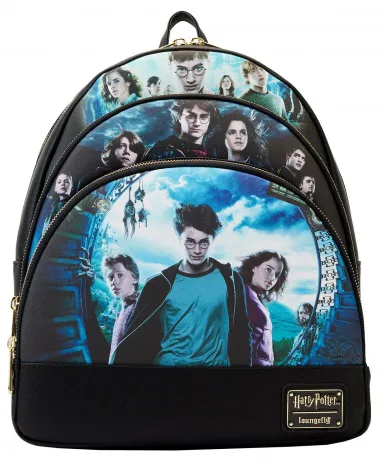 Mini sac à dos Triple Poches Harry Potter Trilogie Série 2 Loungefly