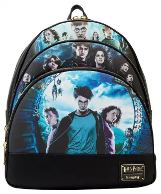 Mini sac à dos Triple Poches Harry Potter Trilogie Série 2 Loungefly