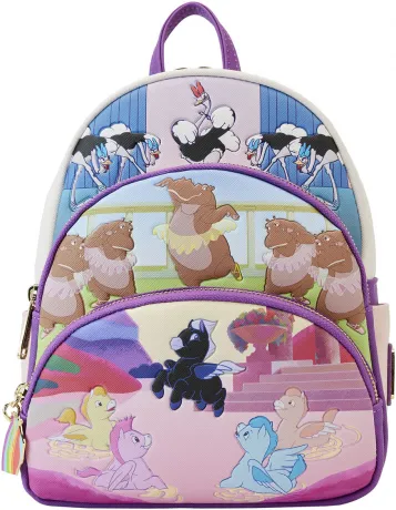 Mini sac à dos Triple Poches Scènes Loungefly