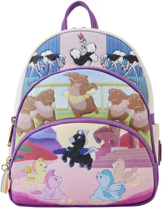 Mini sac à dos Triple Poches Scènes Loungefly