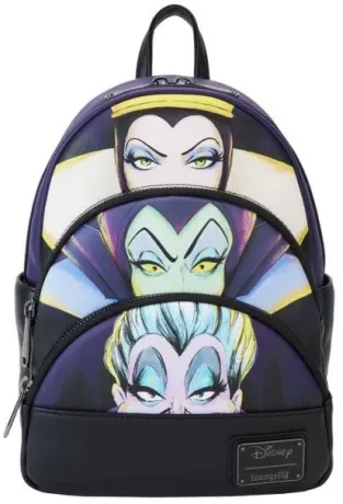 Mini sac à dos Triple Poches Vilains Loungefly