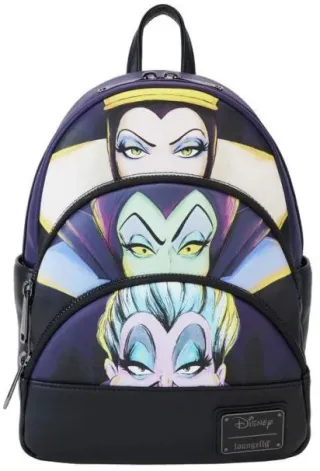 Mini sac à dos Triple Poches Vilains Loungefly