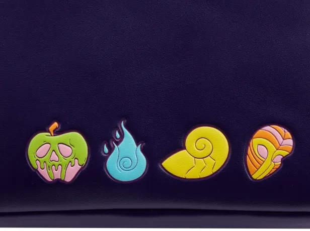 Mini sac à dos Triple Poches Disney Villains Glow Loungefly