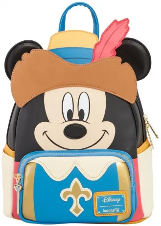 Mini sac à dos Mickey Mouse Mousquetaires Cosplay Loungefly