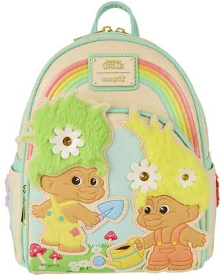 Mini sac à dos Trolls Peluche Pailleté Loungefly