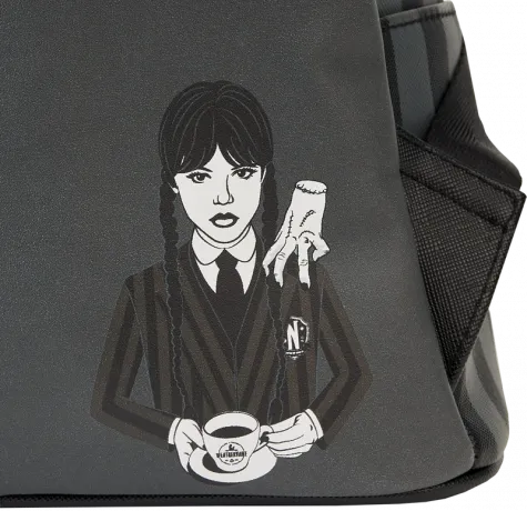 Mini sac à dos Mercredi Addams Uniforme de la Nevermore Academy Cosplay Loungefly