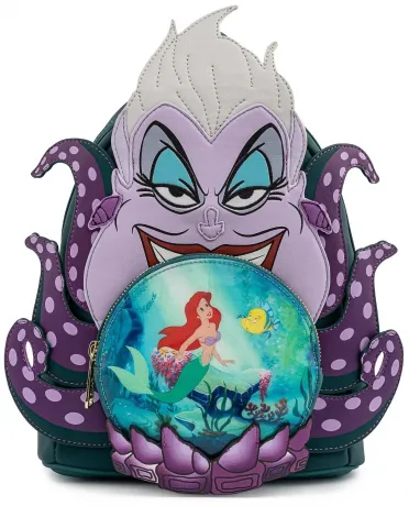 Mini sac à dos Ursula Boule de Cristal Villains Scène Loungefly