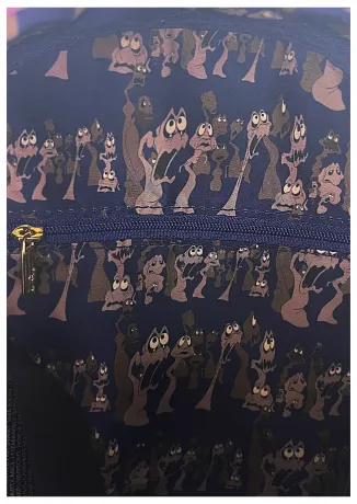 Mini sac à dos Ursula et Vanessa Miroir Lenticulaire Loungefly