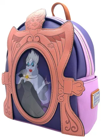 Mini sac à dos Ursula et Vanessa Miroir Lenticulaire Loungefly