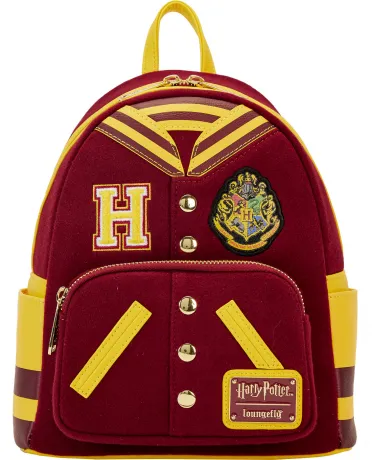Mini sac à dos Veste à écussons de Poudlard Loungefly