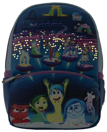 Mini sac à dos Vice-Versa Centre de Contrôle Glow Loungefly