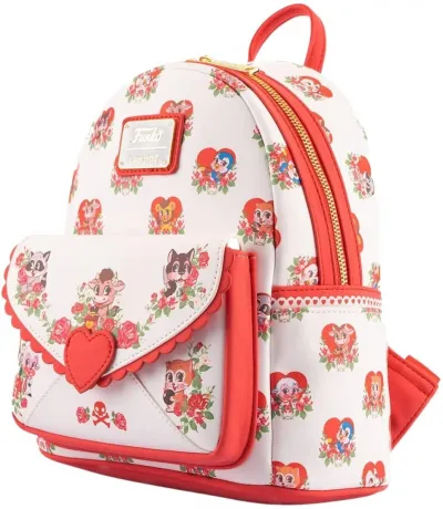 Mini sac à dos Villainous Valentines Personnages Loungefly