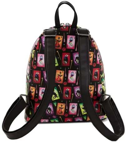 Mini sac à dos Villains Cartes Loungefly