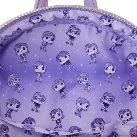 Mini sac à dos Violet Pop! By Loungefly Logo Iridescent Loungefly