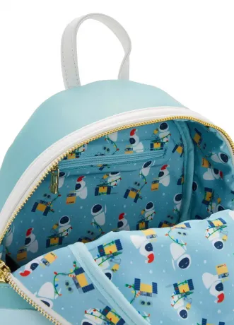 Mini sac à dos WALL-E &amp; EVE Noël Glow Loungefly