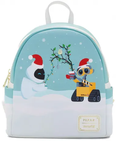 Mini sac à dos WALL-E &amp; EVE Noël Glow Loungefly