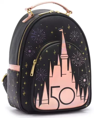 Mini sac à dos Walt Disney World 50ème Anniversaire Loungefly