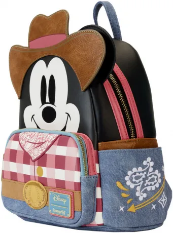 Mini sac à dos Western Mickey Mouse Cosplay Loungefly